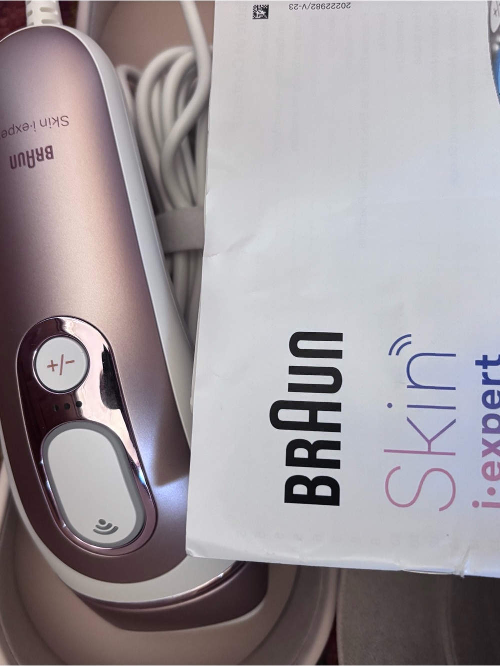 Braun SkinCare Facial Device in Rose Gold — At‑Home Skin Treatment Tool